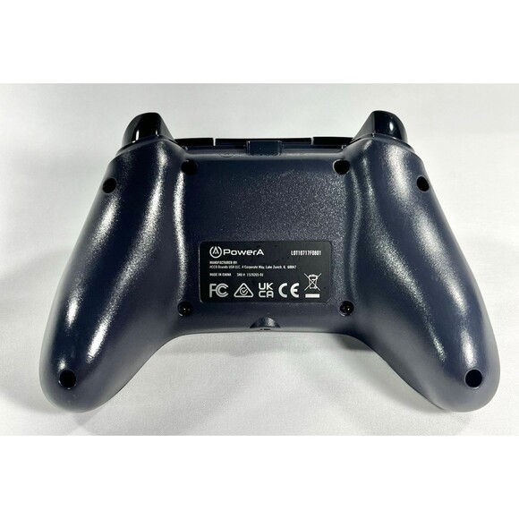 PowerA Controller Black Wired Xbox One Controller #1519265-01 No Cable Tested - Picture 8 of 9